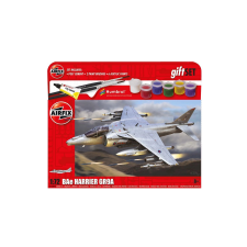  Műanyag építőkészlet ajándékszett BAE Harrier GR.9A 1/72 makett