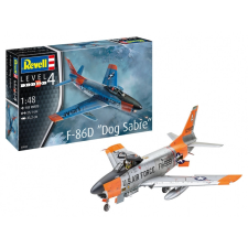  Műanyag F-86D Dog Sabre repülőgép modell 1/48 makett