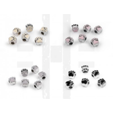  Műanyag gyöngy tappancs - 11x11 mm dekorációs kellék