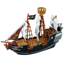  Műanyag kalózhajó - 25 cm autópálya és játékautó