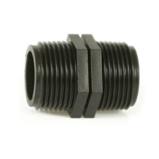 Műanyag közcsavar 6/4&quot; külső x 6/4&quot; külső öntözéstechnikai alkatrész