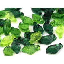  Műanyag levélke gyöngy - 20 gr. gyöngy