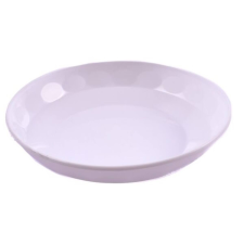  Műanyag mintás mély tányér 220x25mm tányér és evőeszköz