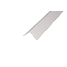 Műanyag sarokprofil 30 mm x 30 mm x 2500 mm fehér laminált parketta
