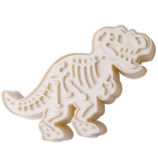 Műanyag süteménykiszúró - Dinoszaurusz, T-rex konyhai eszköz