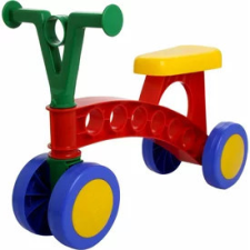 Műanyag színes futóbicikli lábbal hajtható járgány