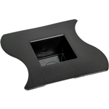  Műanyag szögletes tál SZAFAR grafit szürke M5x17x17cm dekorációs kellék