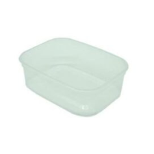 . Műanyag tál, lezárható, 450 ml, 50 db "Svéd" party kellék