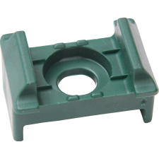  Műanyag tartóbak oldalsó vezetővel kerítésoszlopokhoz  zöld kerti bútor