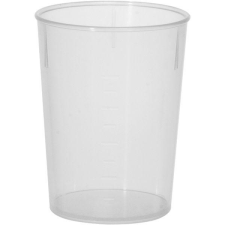  Műanyag tégely többcélú felhasználásra Wacca 250 ml üdítős pohár