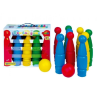  Műanyag tekék 24cm 9 db + 2 labdák - Wader