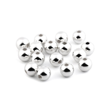  Műanyag teklagyöngyök / Glance Metalic gyöngyök Ø8 mm gyöngy