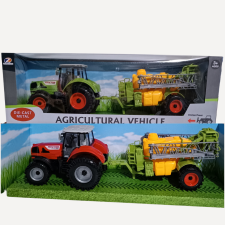  Műanyag traktor permetezővel autópálya és játékautó
