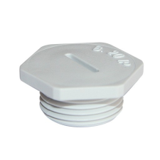  Műanyag vakdugó M16 világosszürke RAL7035 IP68 (SIB G4816210) villanyszerelés