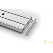  Műanyag végzáró üreges és fabetétes profilhoz 2 pályás 2 db/csomag karnis, függönyrúd