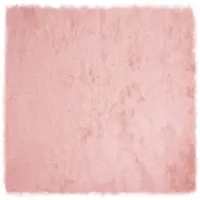  Műbárány szőnyeg Rózsaszín 160 x 160 cm Poliészter lakástextília