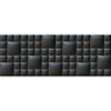  Műbőr falvédő-29 faldekoráció (200x75 cm)