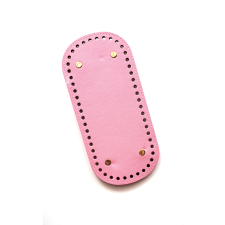  Műbőr táskaalj, rózsaszín 22x10cm rövidáru