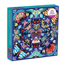 Mudpuppy Puzzle Kaleidoszkóp pillangók 500 db puzzle, kirakós