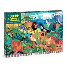  Mudpuppy Zvieratá sveta Puzzle100 dielikov puzzle, kirakós