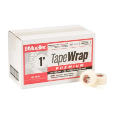  Mueller Tape-Wrap, Prémium, fehér 1" (2,5 cm) gyógyászati segédeszköz
