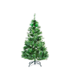  Műfenyő – 150 cm – sűrű ágakkal – PVC – hófehér műfenyő