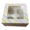  Muffin doboz színes 4db-os