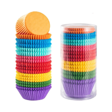  Muffin papír, 600 db-os színes 5 cm sütés és főzés