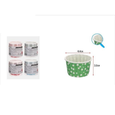  MUFFINPAPÍR 10DB-OS 4,4X3,5CM PÖTTYÖS 4F. SZÍN konyhai eszköz