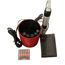  Műköröm csiszológép BQ213 Piros 35.000 ford./perc műkörmös csiszológép