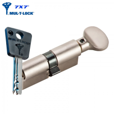 Mul-T-Lock 7x7 törésvédett gombos biztonsági zárbetét 31/40 zár és alkatrészei
