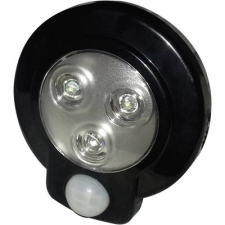 Müller Licht LED-es polc alá szerelhető lámpa mozgásérzékelővel, fekete, kerek, Müller Licht 57013 (57013) izzó