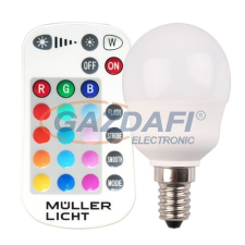 Müller Licht MÜLLER LICHT 400351 LED fényforrás, E14 5W RGB izzó