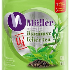 Müller Müller toalettpapír Bambusz-fehér tea 4 rétegű 8 tekercs higiéniai papíráru