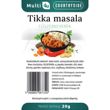 Multi 4U Countryside Tikka masala fűszerkeverék 20g alapvető élelmiszer
