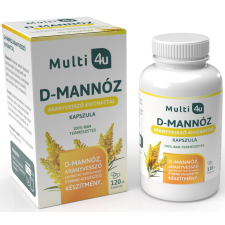  Multi 4u D-mannose kapszula aranyvessző kivonattal 120db vitamin és táplálékkiegészítő