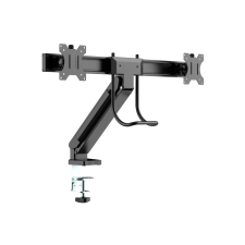 Multibrackets 7350073739981 M Deskmount Slim Basic Dual 17-27" tv állvány és fali konzol