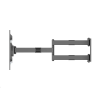 Multibrackets Long Reach 910 mm fali konzol, karos, dual, dönthető, forgatható 50"-90", fekete (7350073736546) (7350073736546)