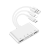  Multifunkcionális kártyaolvasó, háromféle USB adatkábellel