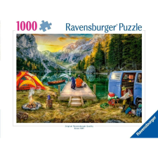 Multigra Ravensburger 1000 db-os Puzzle - Kempingezés 12000568 (635705) puzzle, kirakós