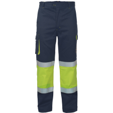  MULTINORM STRIP FR HV nadr.sárga/navy S láthatósági ruházat