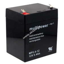 Multipower Ólom akku 12V 5,4Ah (Multipower) típus MP5,4-12 barkácsgép akkumulátor