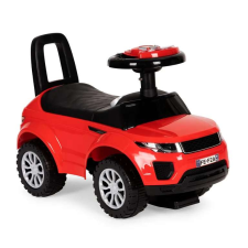 Multistore Lábbal hajtható Range Rover játékautó hangokkal, 61x28x38.5 cm, piros-fekete lábbal hajtható járgány