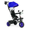Multistore Tricikli háromkerekű forgatható üléssel napellenzővel 3in1 kék