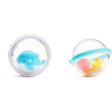MUNCHKIN Float & Play Bubbles Fürdőjátékok 4 m+ 2 db készségfejlesztő