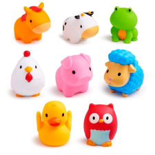MUNCHKIN Fürdőállatok - farm, 8db fürdőszobai játék