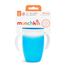 MUNCHKIN Miracle Cup itatópohár, 207 ml (kék) itatópohár