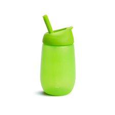 MUNCHKIN Simple Clean Bögre szívószállal 296 ml zöld bögrék, csészék