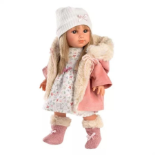 Munecas Llorens Llorens Elena baba kapucnis ruhában 35 cm-es baba