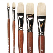 Munkácsy M1122 Munkácsy lapos sörte ecset - 10 ecset